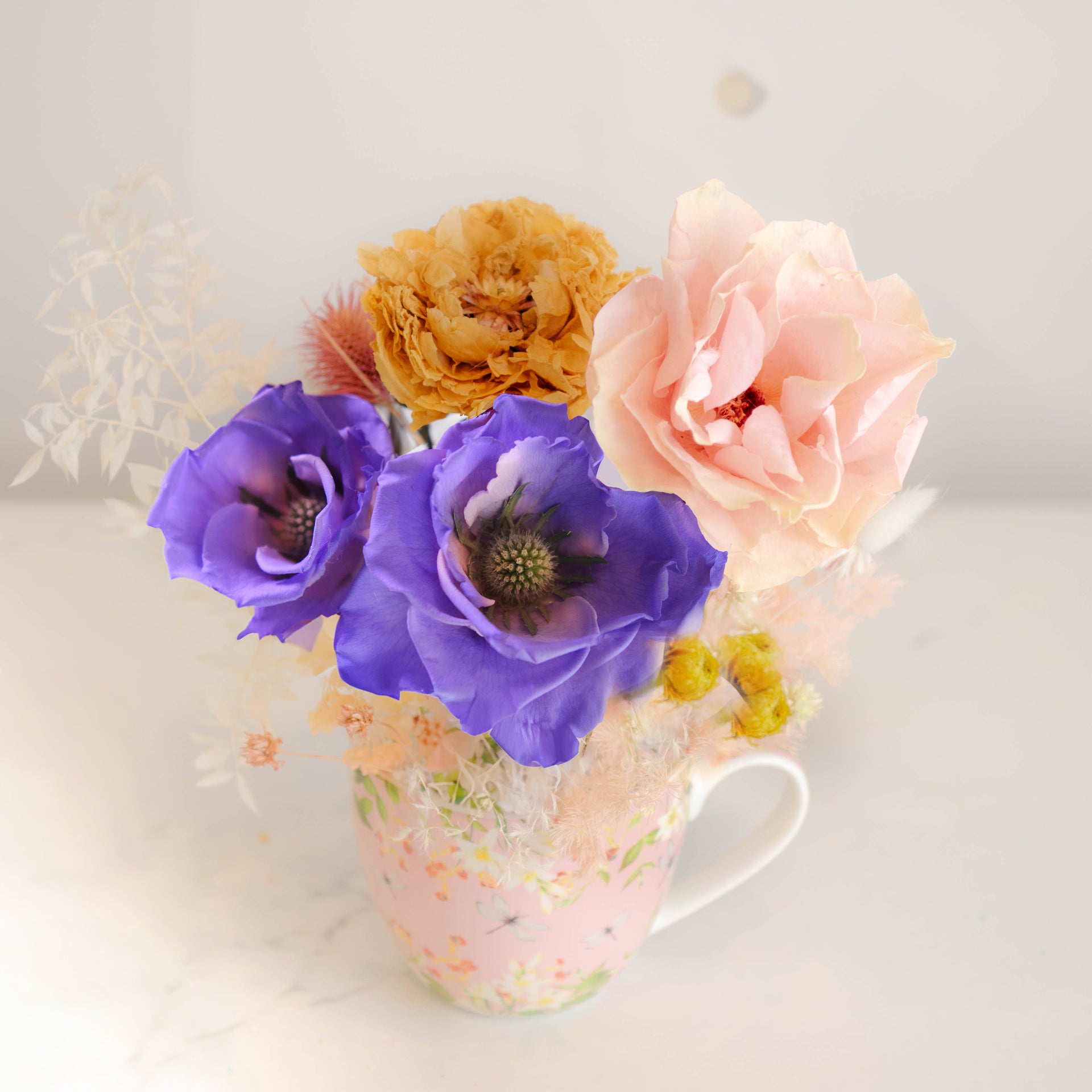 PDRY-113-MAY-Dried Flower Centrepiece