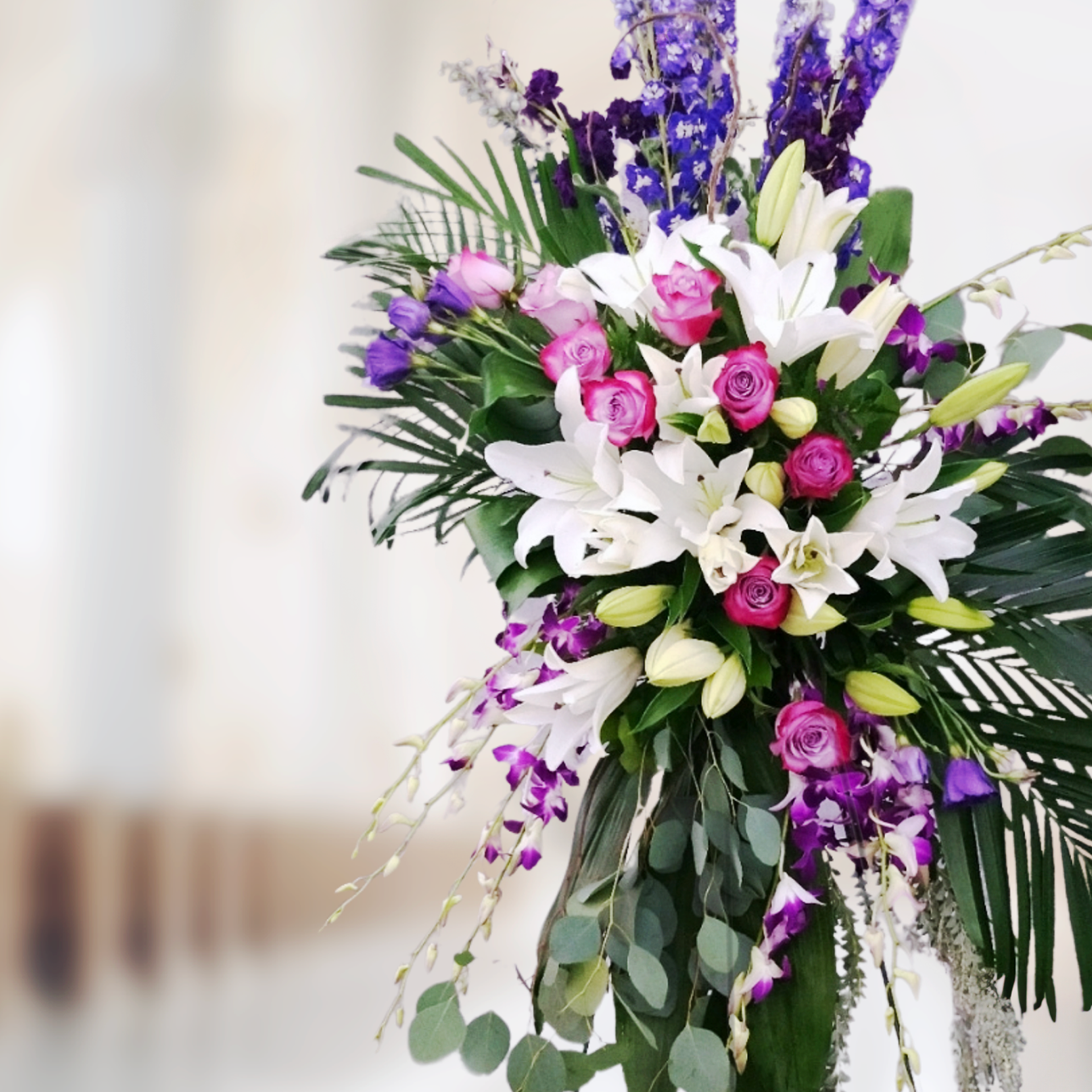 WB-688-BLAZE-Funeral-Standing-Spray