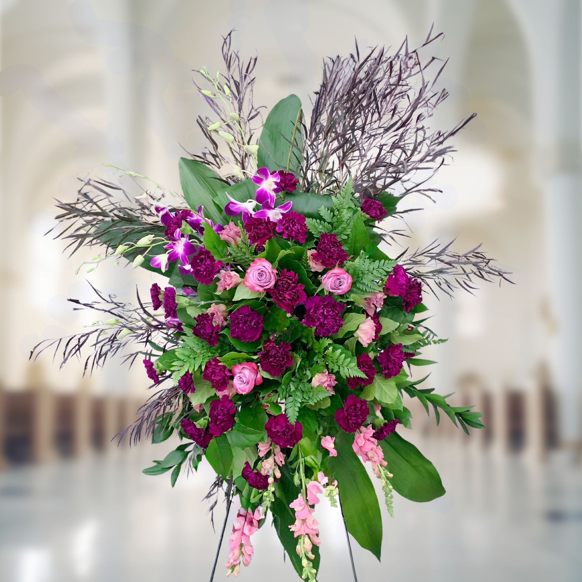 WB-694-PIRITE-Funeral-Standing-Spray