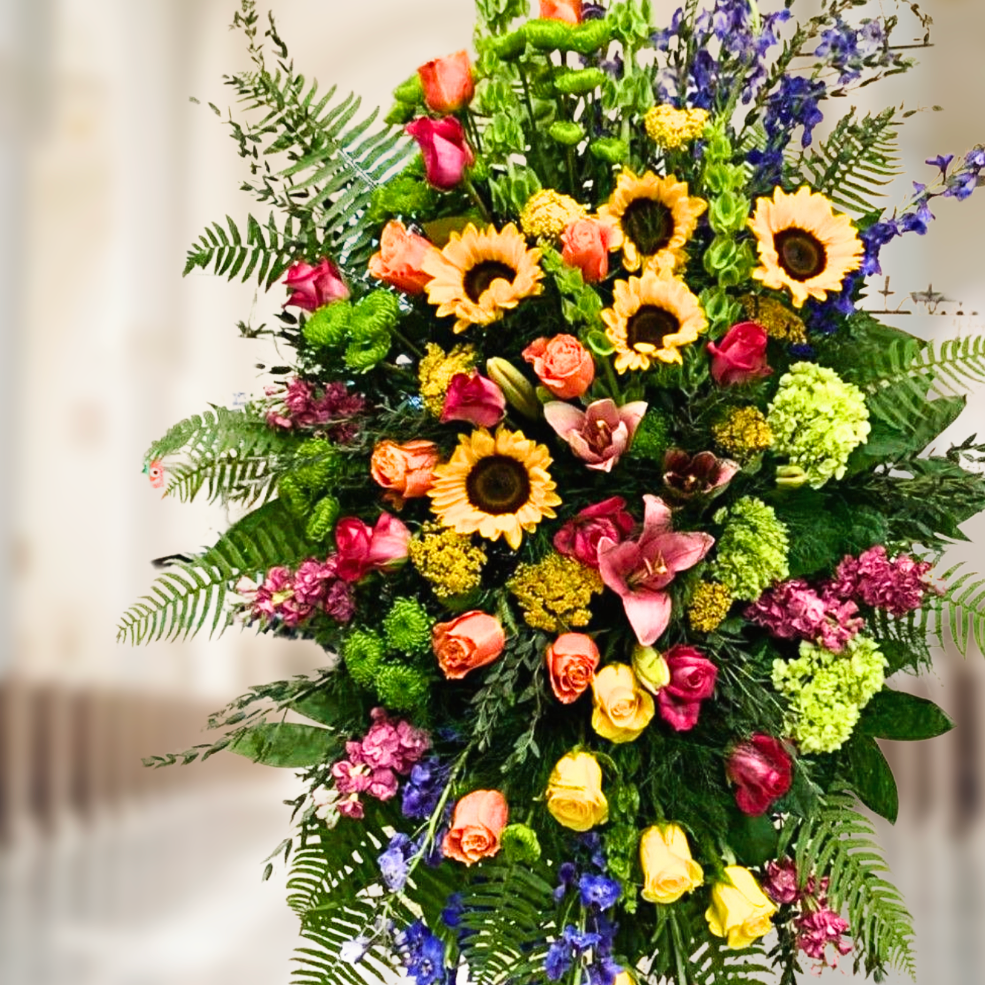 WC-893-CIELO-Funeral-Standing-Spray