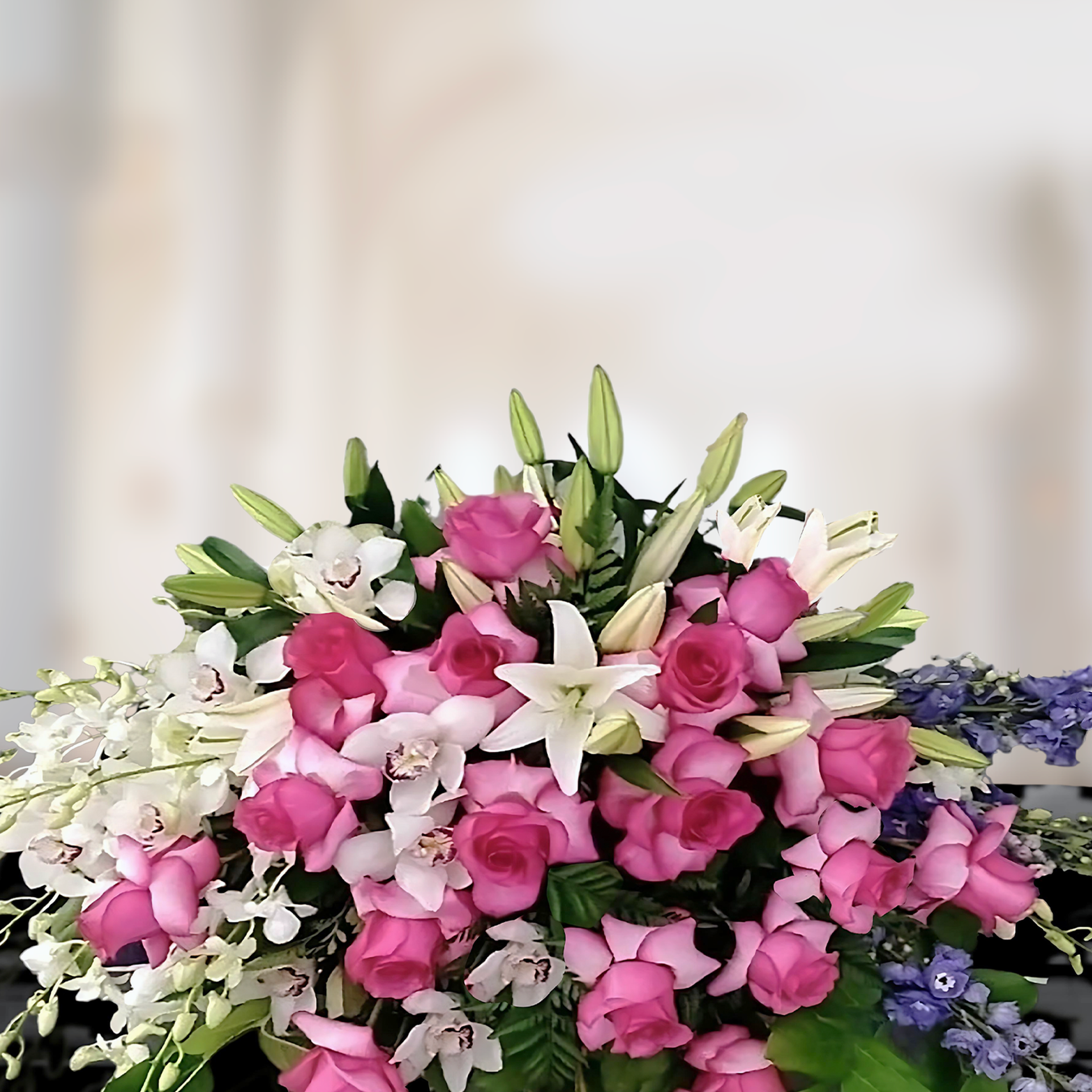 WP-556-PINK-MOON-Funeral-Casket-Spray