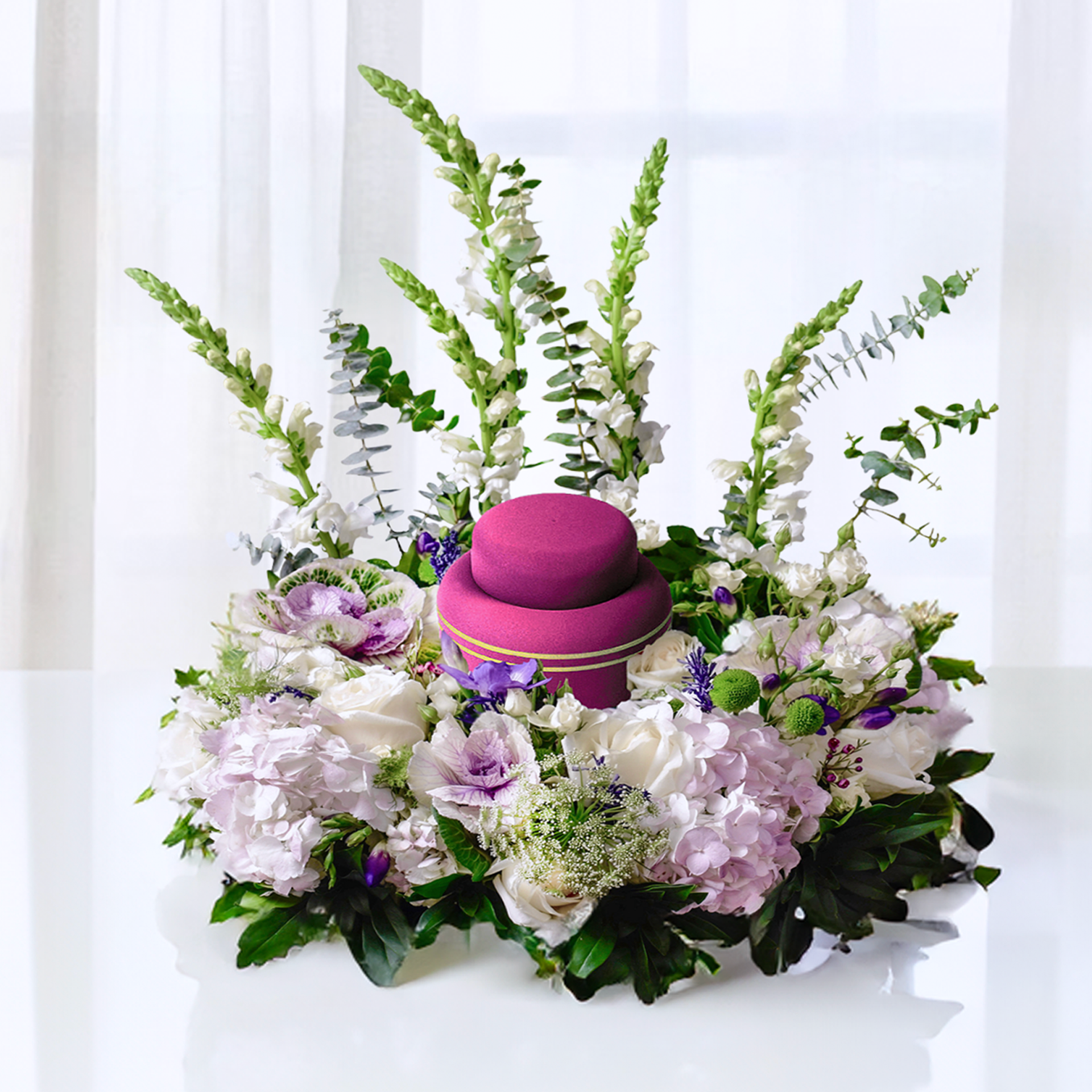 WP-566-ZEPHYR-Funeral -Urn-Wreath