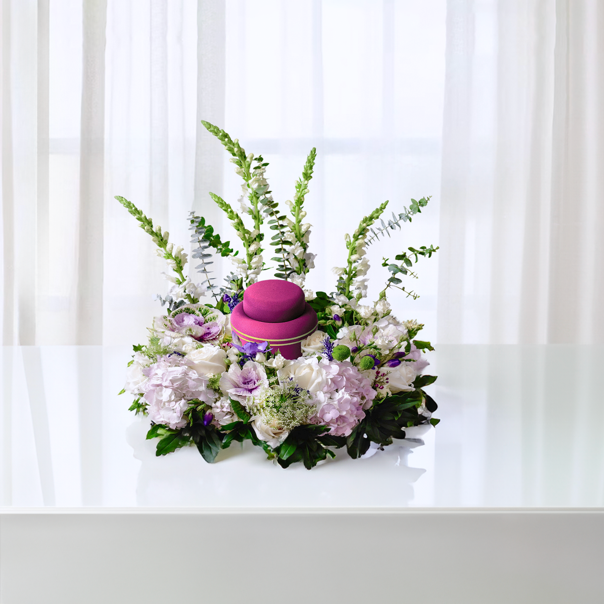 WP-566-ZEPHYR-Funeral -Urn-Wreath