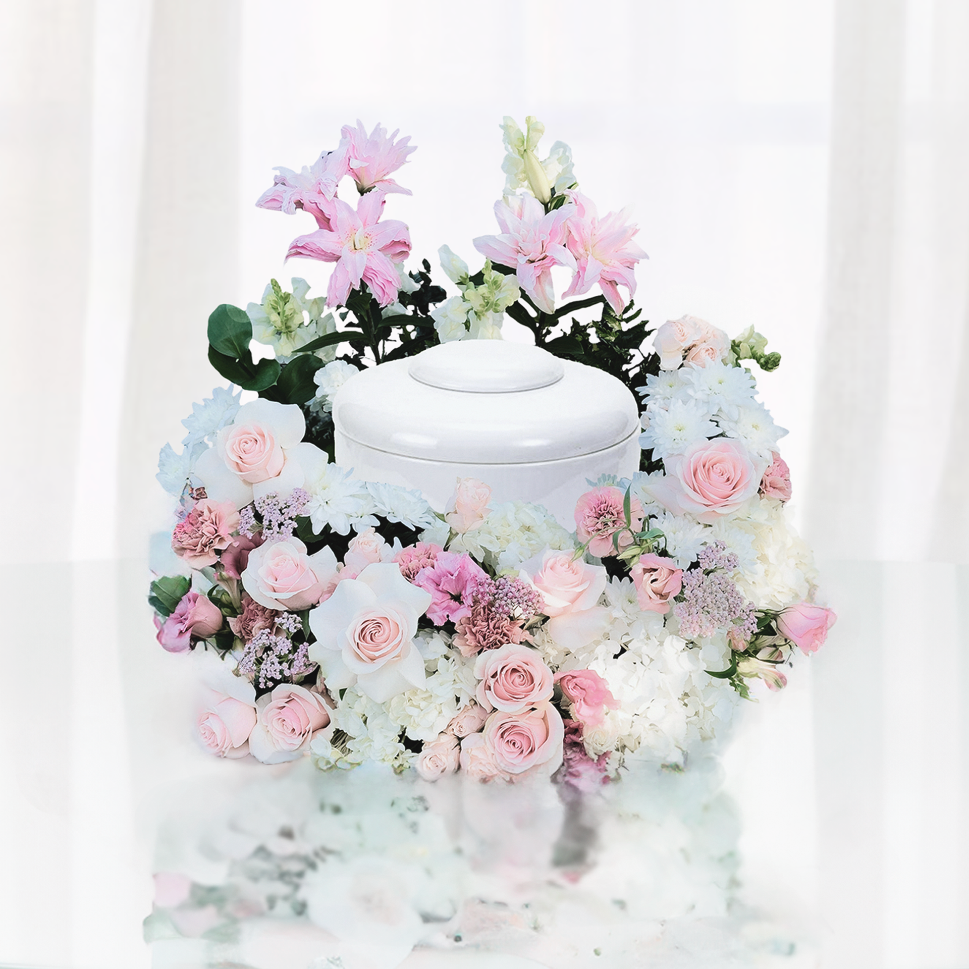 WP-571-PARADISE-Funeral-Urn-Wreath