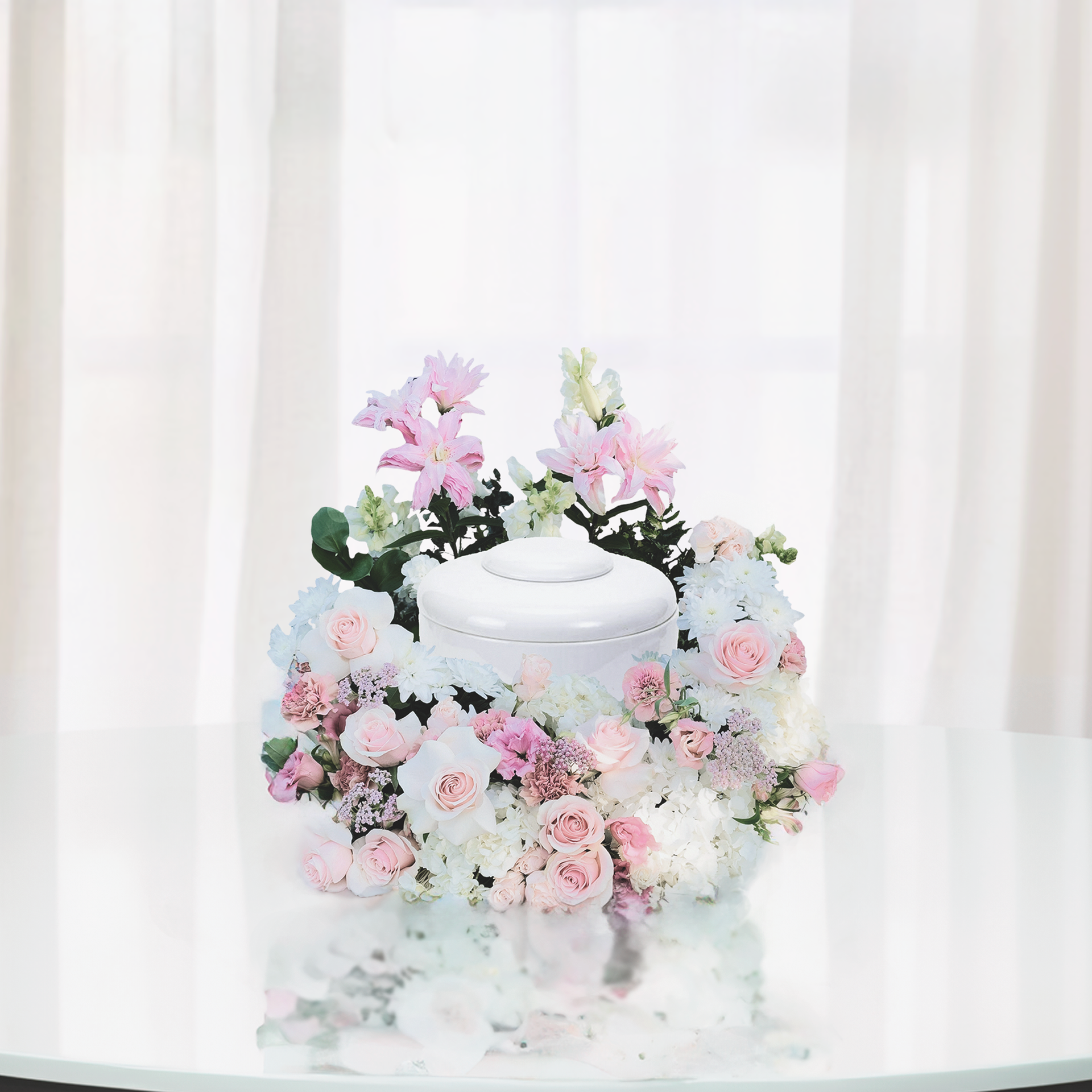 WP-571-PARADISE-Funeral-Urn-Wreath