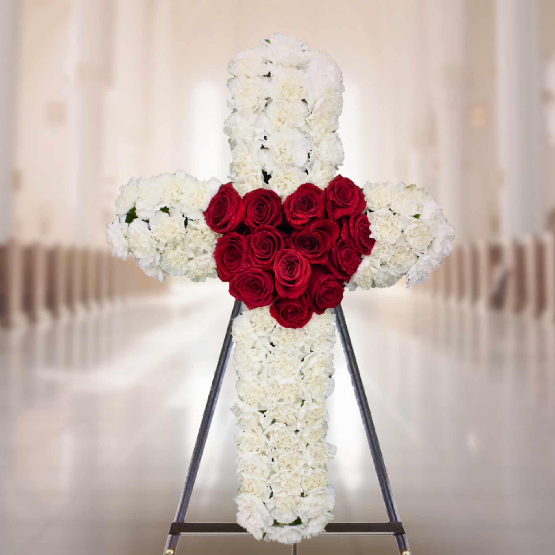 WR-456-JUNO-Funeral-Cross-Spray