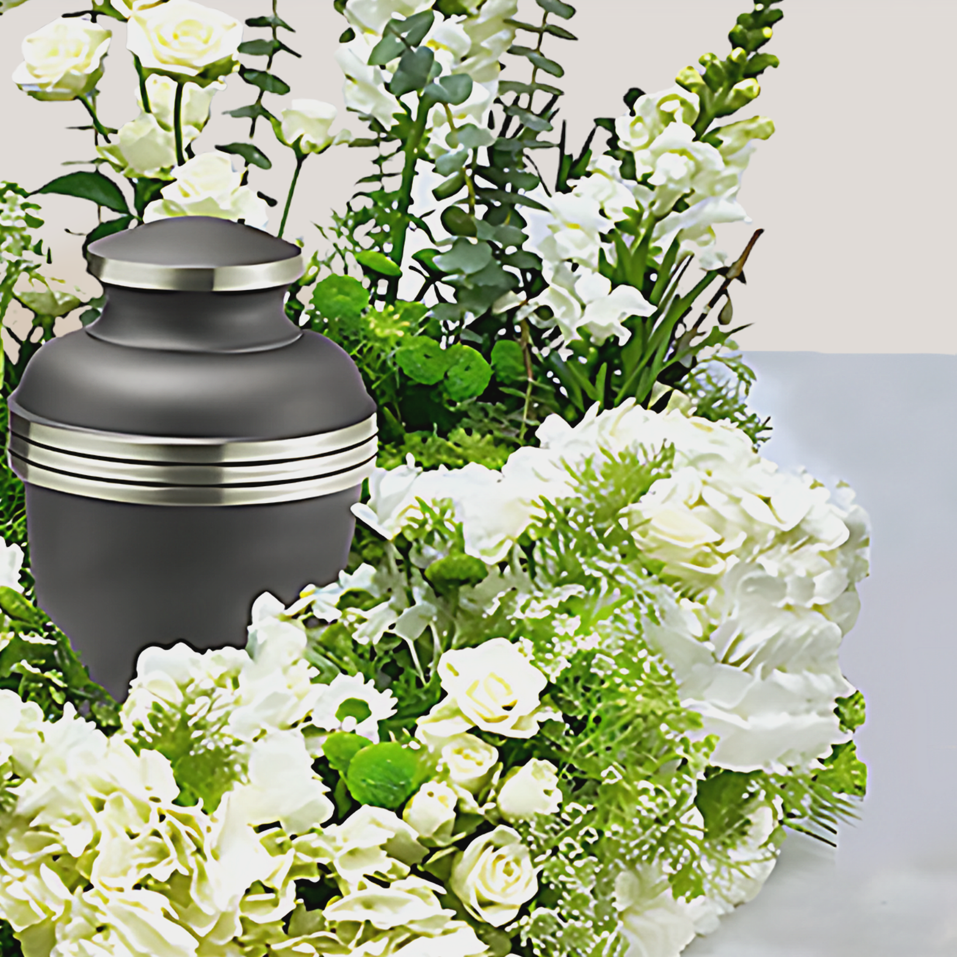 WW-352-STEROPE-Funeral - Urn-Wreath