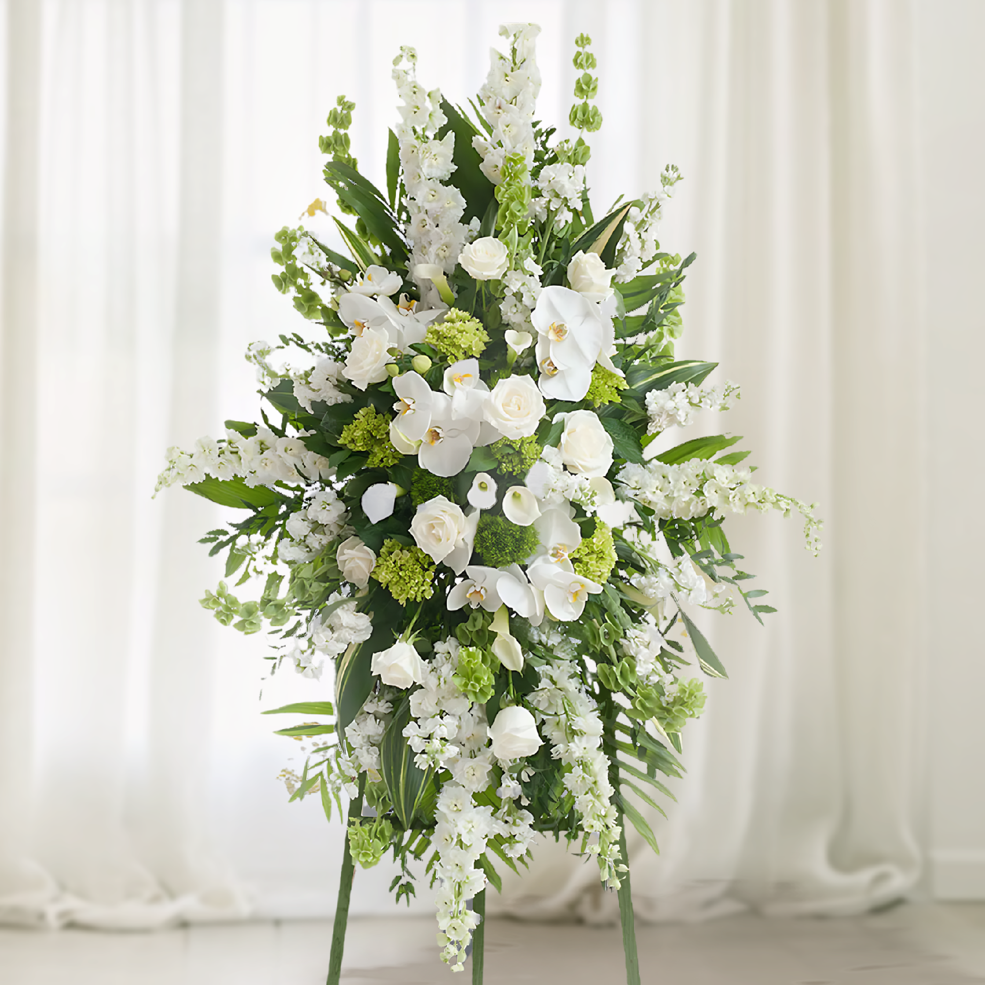 WW-386-LUCIA-Funeral-Standing-Spray