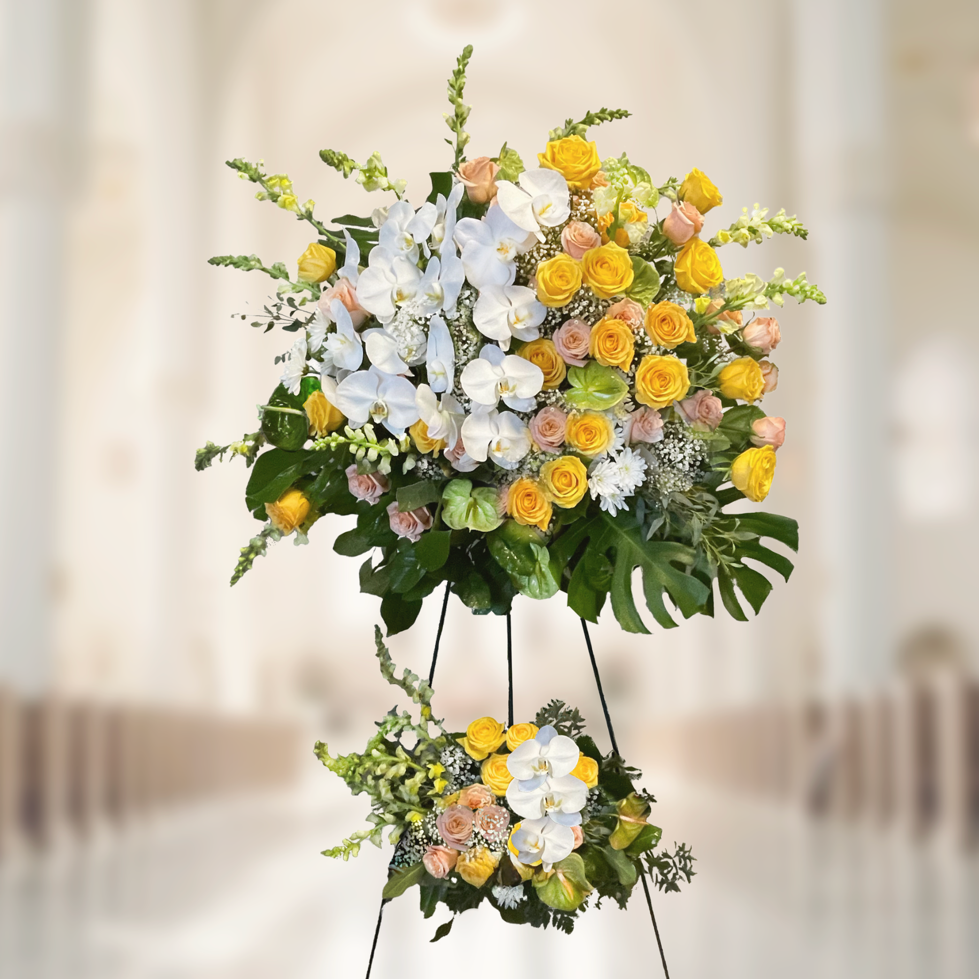 WY-777-DANA-Funeral-Standing-Spray