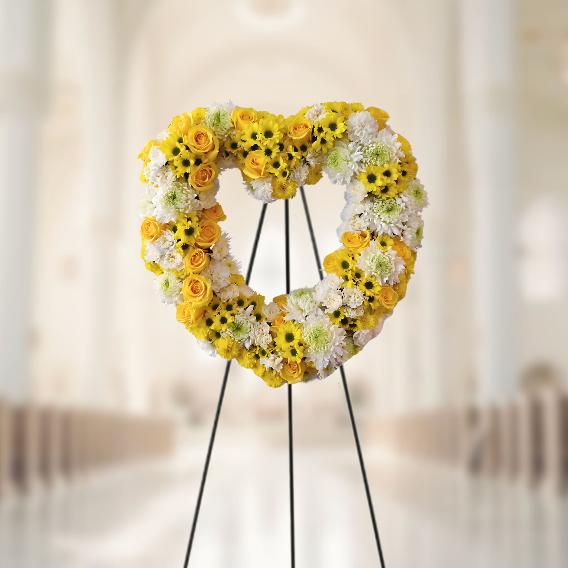 WY-779-LEO-Funeral-Heart-Wreath-Spray