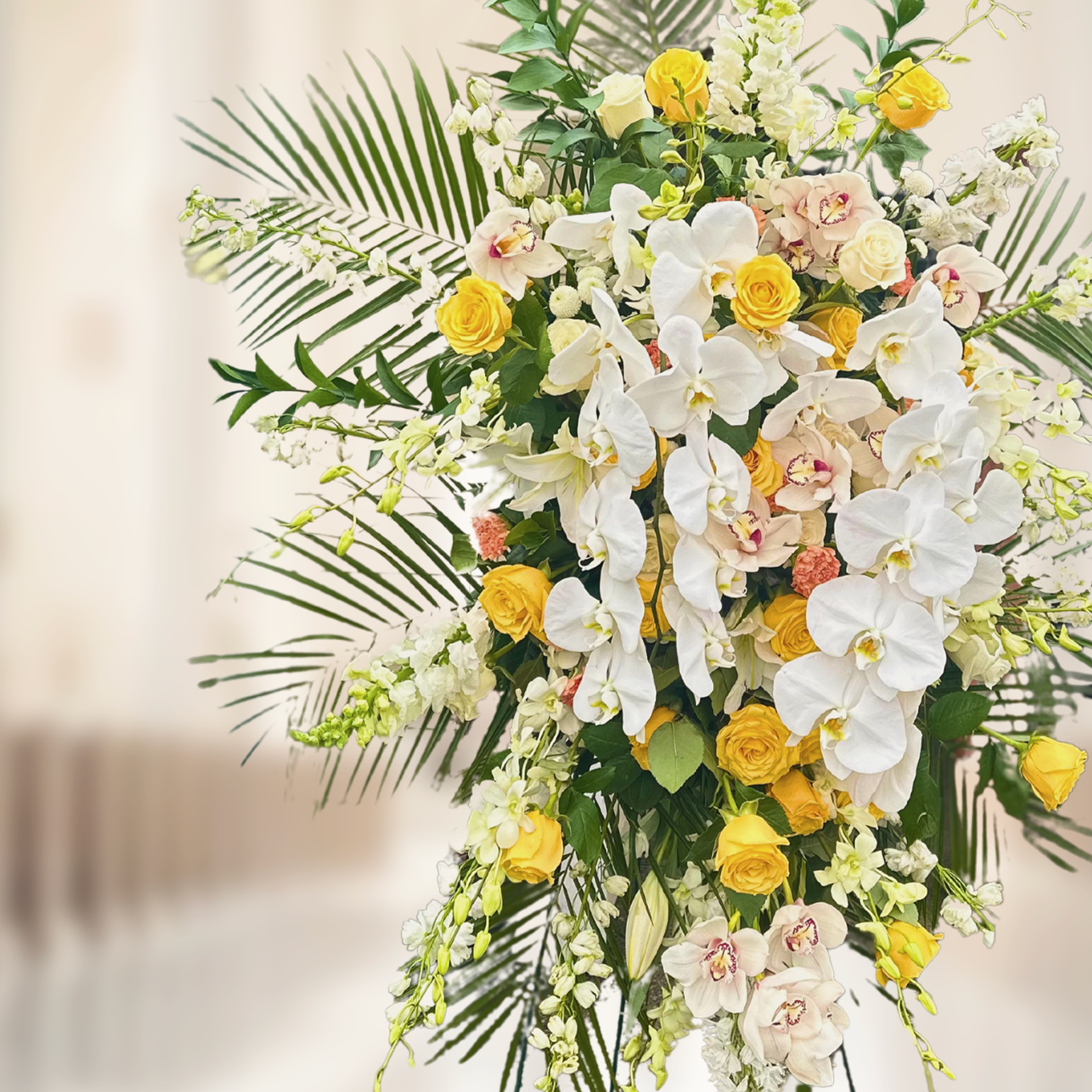 WY-786-GENNARO-Funeral-Standing-Spray