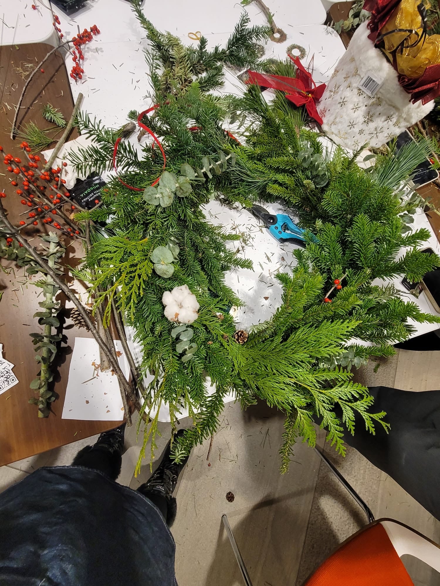 Christmas Wreath Workshop