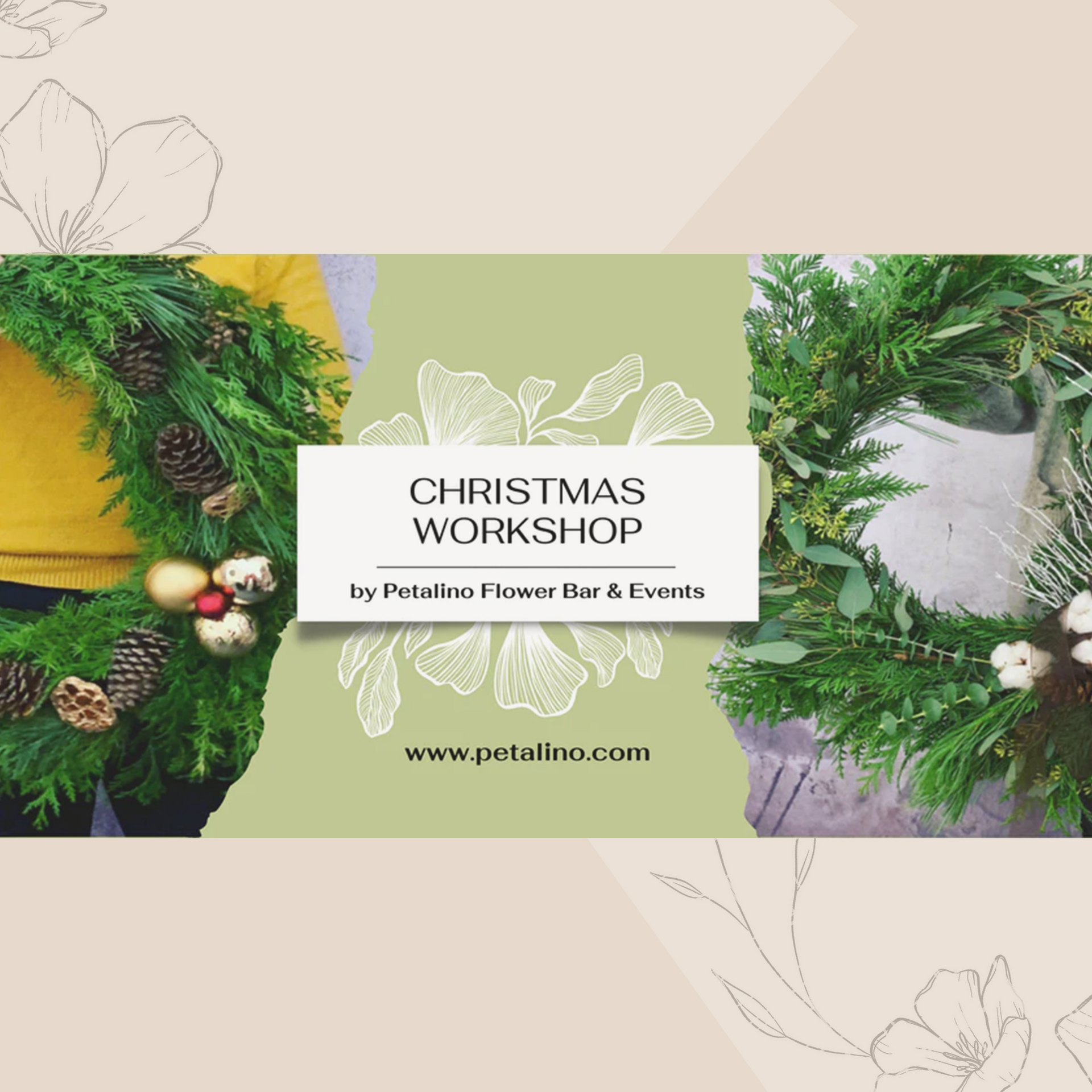 Workshop  - Christmas Wreath