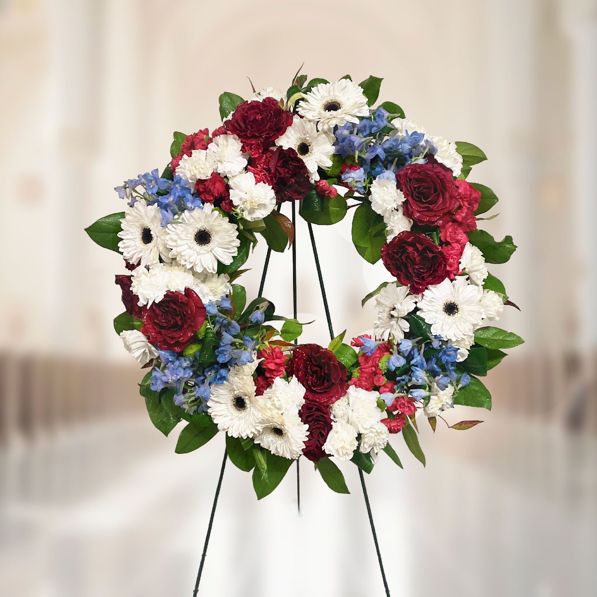 WB-700-ANNA-Funeral-Round-Wreath-Spray