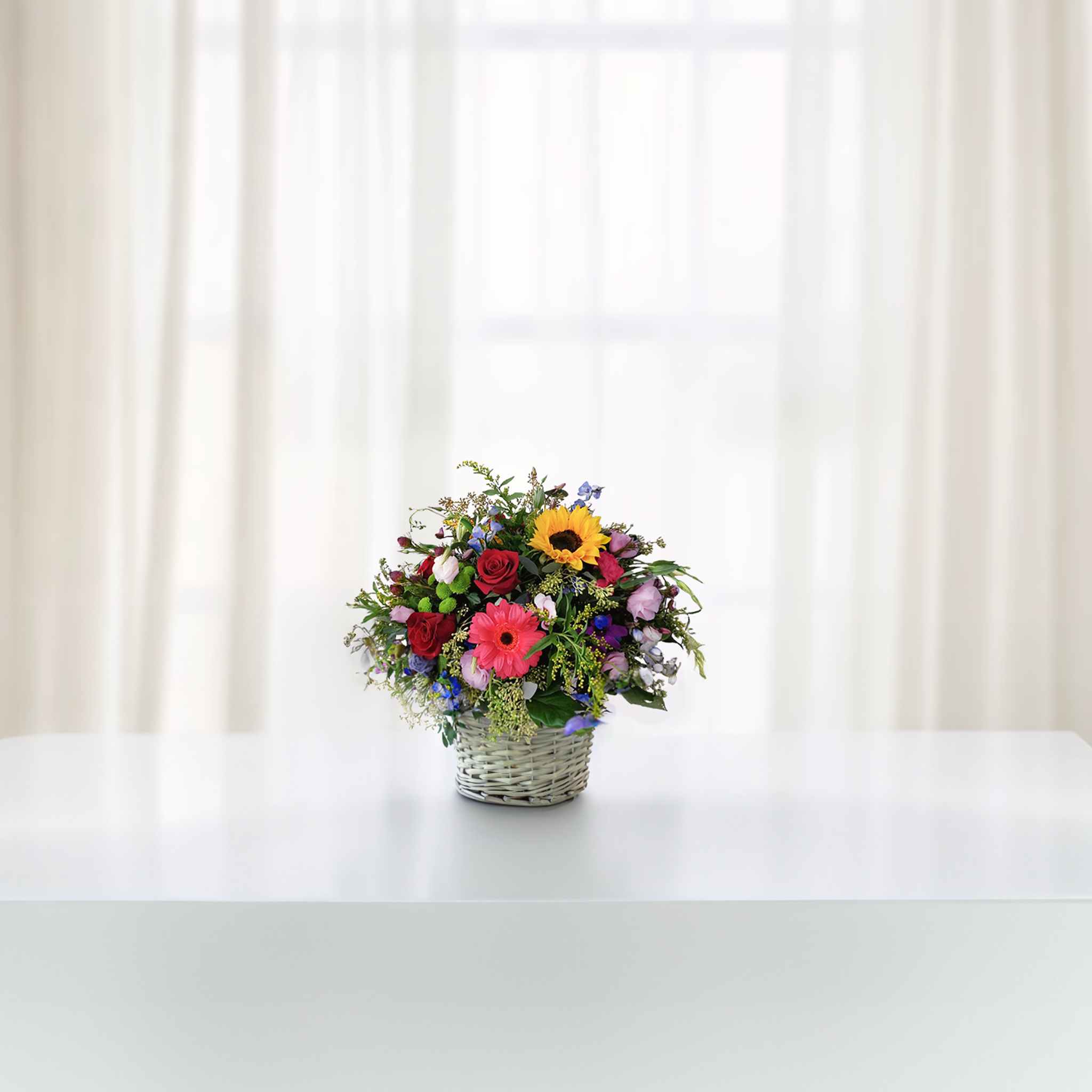 WC-889-RAINBOW-Funeral-Flower-Arrangement