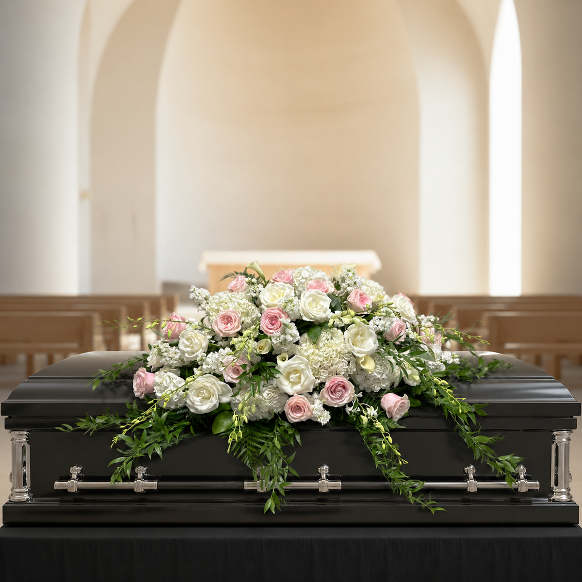 WP-600-LAUREL-Funeral-Casket-Spray