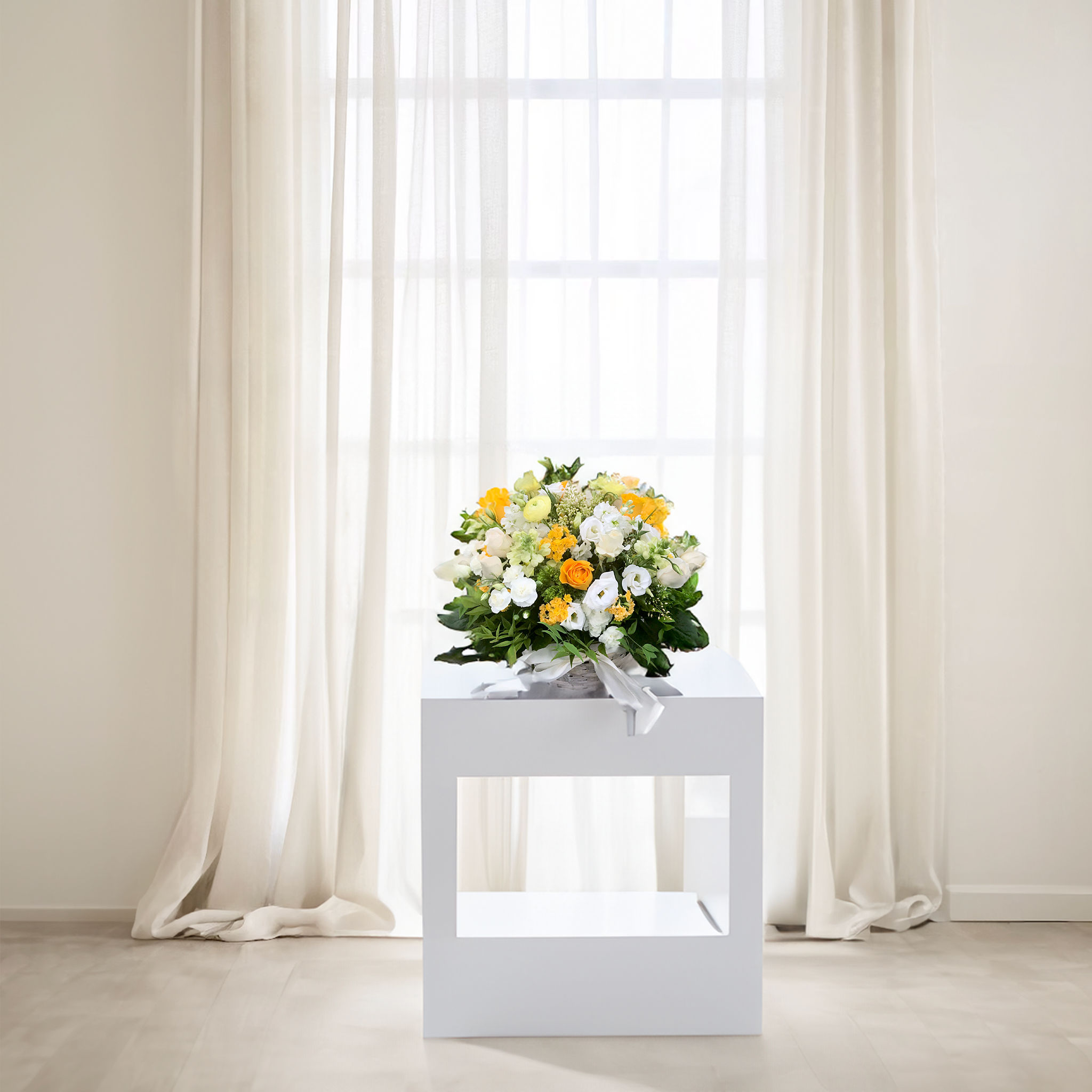 WY-784-CARMINE II-Funeral-Basket-Arrangement