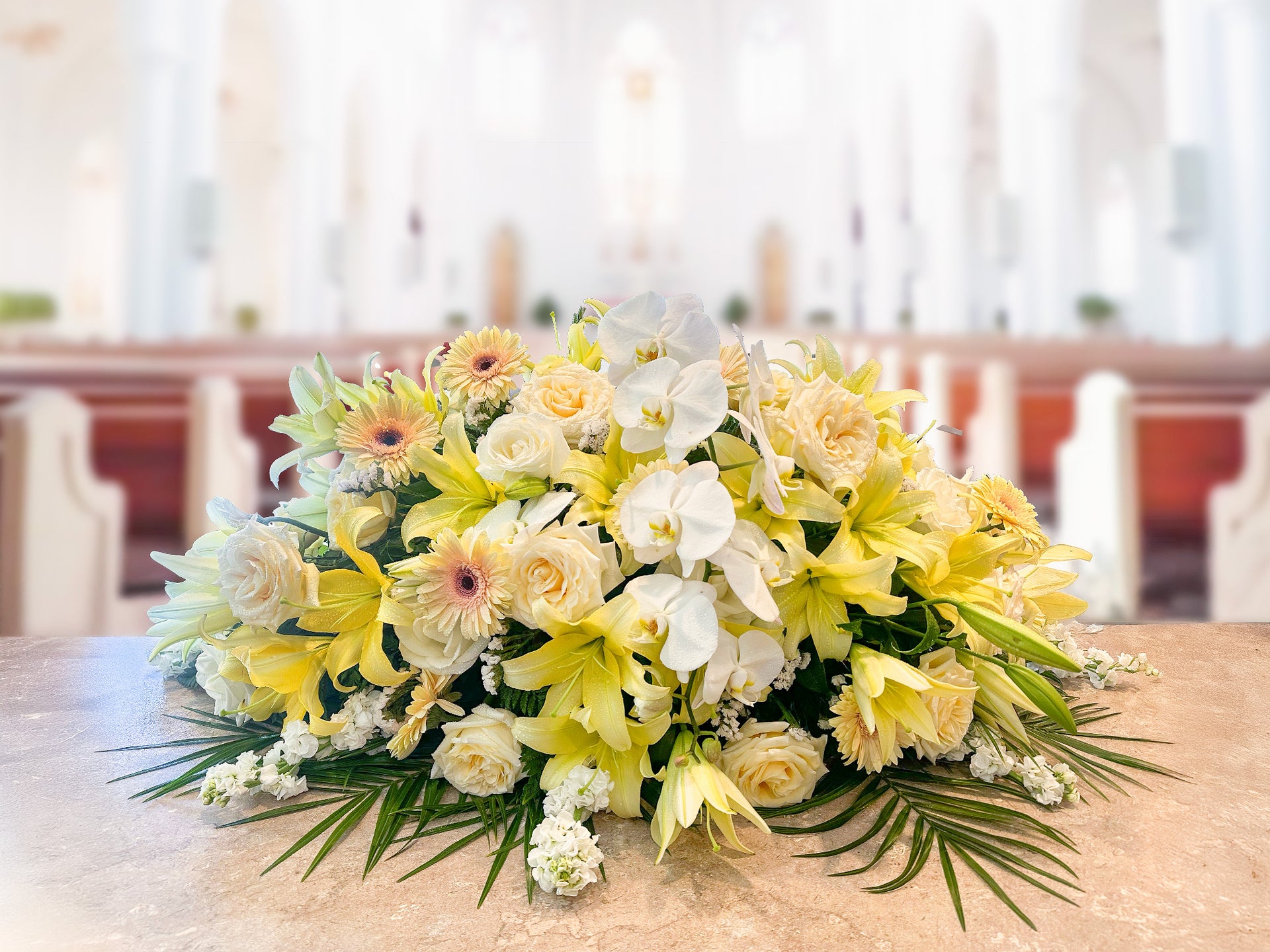 WY-801-SUNRISE-Funeral-Casket-Spray