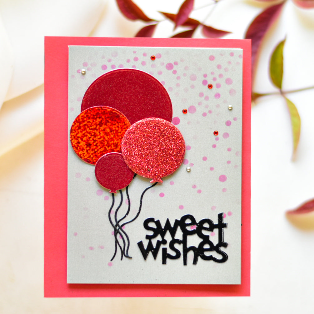 Sweet Wishes-  Petalino Handmade Cards